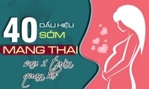 dấu hiệu mang thai