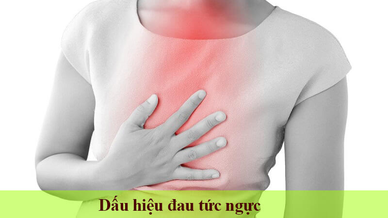 dấu hiệu tức ngực