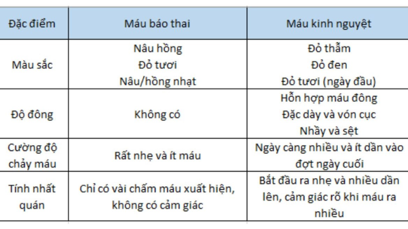 dấu hiệu mang thai 2 tuần